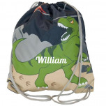 Children's Dinosaur PE Bag - Personalisable