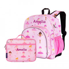 Ballerina Toddler Backpack With Lunch Box - Personalisable