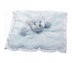 Blue Bear Baby Comforter