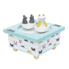 Cat and mouse Baby music Boxes
