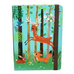 Children's A5 Notebook - Cute Forest Animals