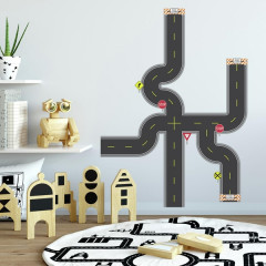 Boys Build A Road Wall Decal