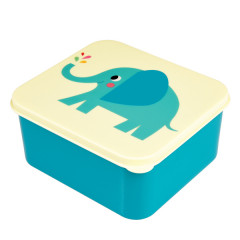 Children's Blue Elephant Plastic Lunch Box