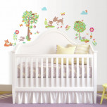 Woodland Wall Stickers for Kids