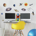 Boys Space Travel Wall Decals