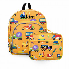 Personalised Backpack with lunch box