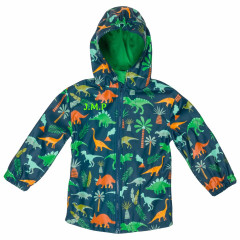 Children's Dinosaur Raincoat - 6 to 7 Years - Personalisable