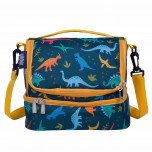 Dual Compartment lunch bag Dinosaur