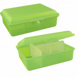 Green compartment lunch box