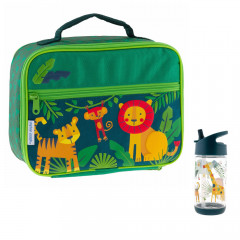 Kids Lunchbag and bottle - Jungle