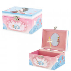 Princess and Bunny Musical Jewellery Box - Personalisable 