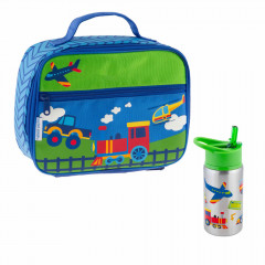 Transport Lunch Bag with aluminium water bottle