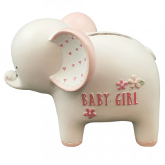 baby girl elephant money box