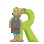 Children's Moulin Roty Resin Door Letters - Green R