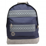 Mi Pac Backpack - Navy Nordic & Charcoal