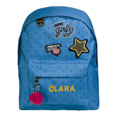 Personalised girl backpack