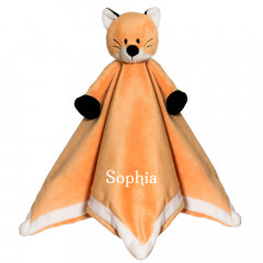 Personalised Baby Comforter - Fox