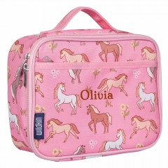 Children's Wild Horses Lunch Box - Personalisable