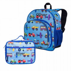 Toddler backpack with lunchbox