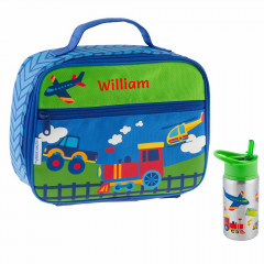 transport lunchbox with water bottle