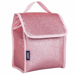 Pink Glitter Lunch Bags