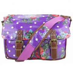 Purple school satchel