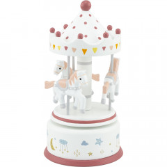 Baby Red Musical Carousel - Personalisable