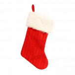 Red Knitted Christmas Stocking