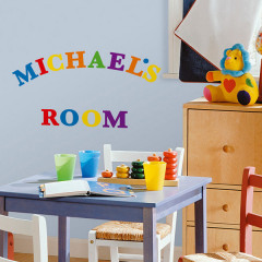 Colourful Alphabet Wall Stickers