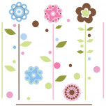 Growing Flowers Wall Stickers3