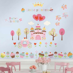 Cupcake Castle Wall Stickers