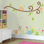 Happi Baby Scroll Tree Branch Wall Stickers