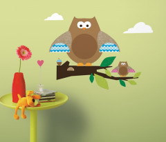 Owl Branch Wall Stickers by RoomMates