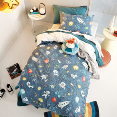 Cot Bed Duvet Cover - Space