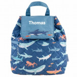 Personalised Shark Toddler Backpacks